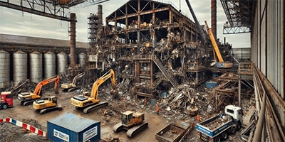 Demolição de Indústrias